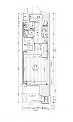 エステムコート名古屋鶴舞シエルの物件間取画像